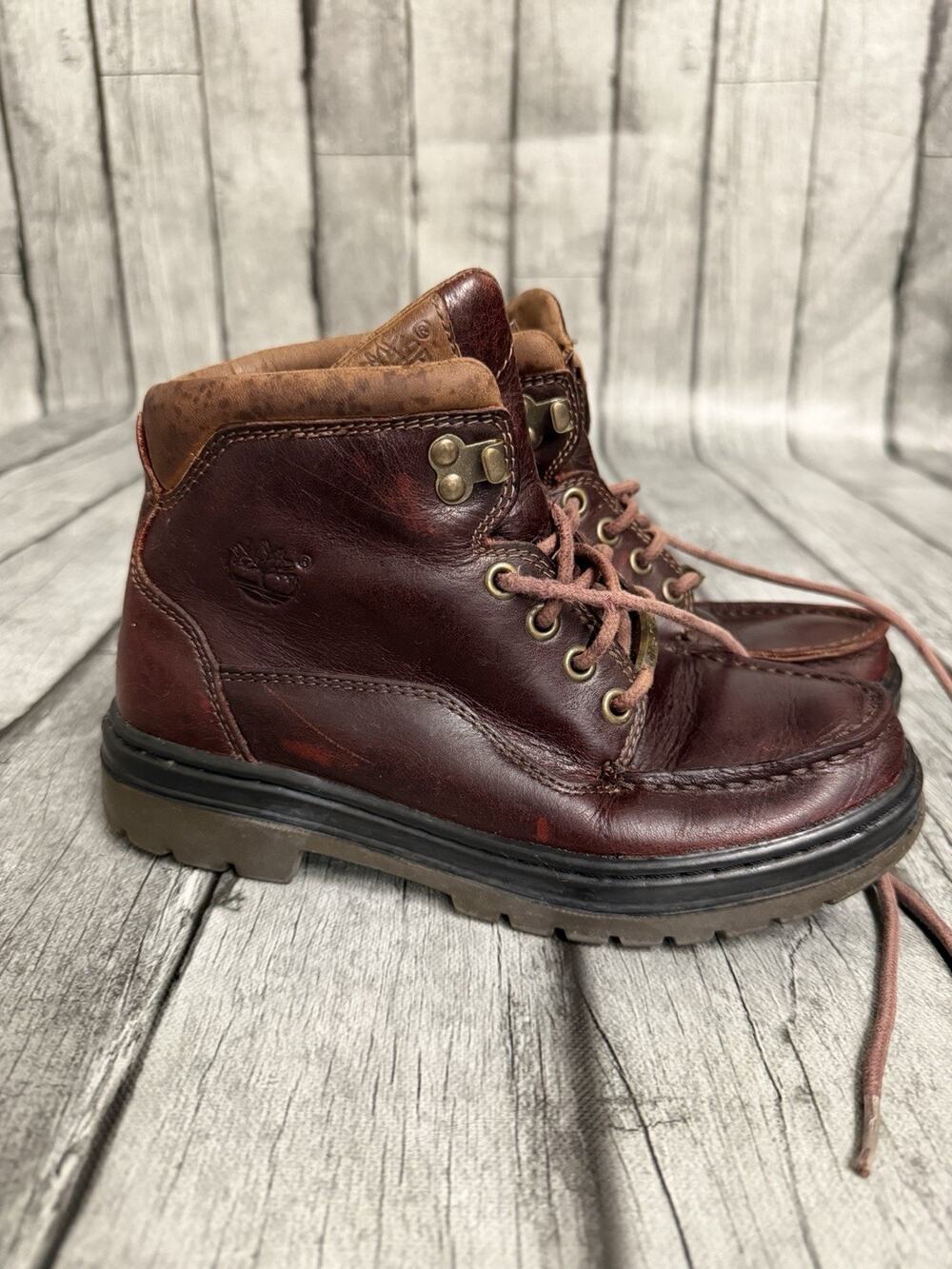 VTG Women’s Timberland Gore-tex Moctoe Waterproof Boots Sz 6 M Heritage 56378